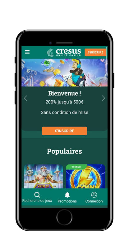 Cresus - meilleur casino en ligne fiable